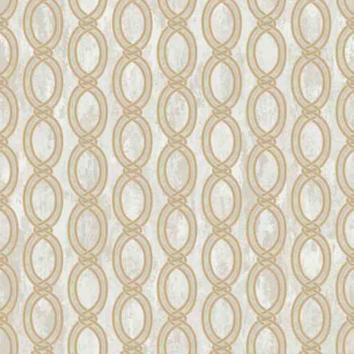 Wallpaper with stylized chain pattern - Seven 7808-1 (10,6m2)