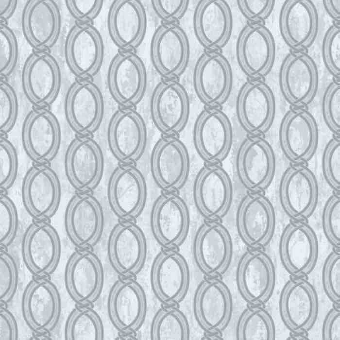 Wallpaper with stylized chain pattern - Seven 7808-2 (10,6m2)