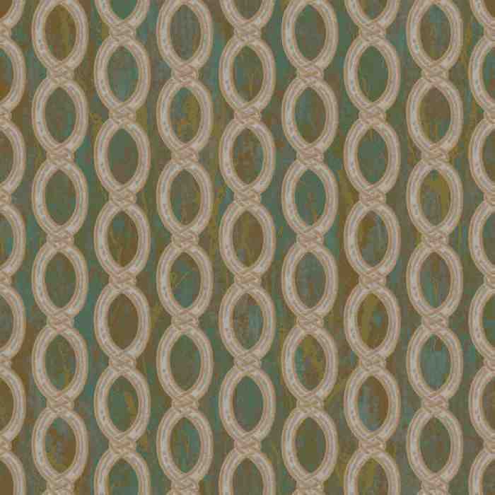 Wallpaper with stylized chain pattern - Seven 7808-4 (10,6m2)