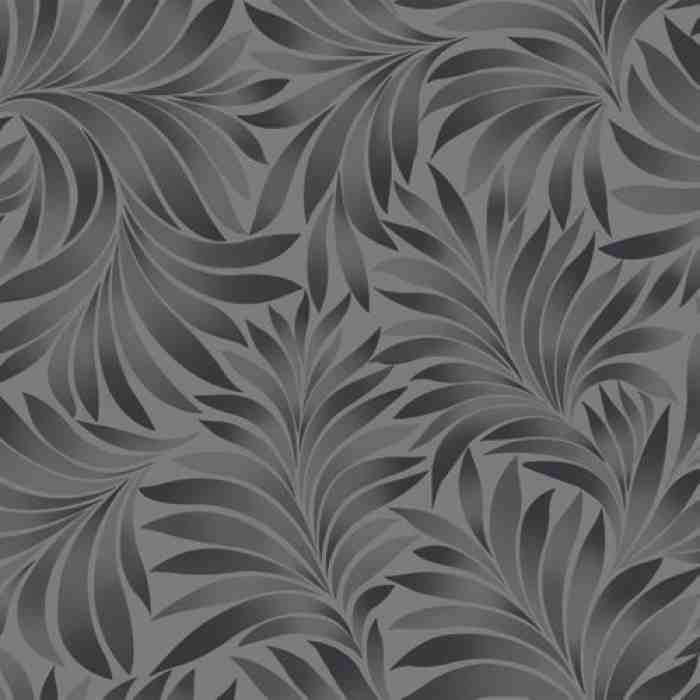 Tropical stylized leaves pattern wallpaper - Seven 7812-4 (10,6m2)