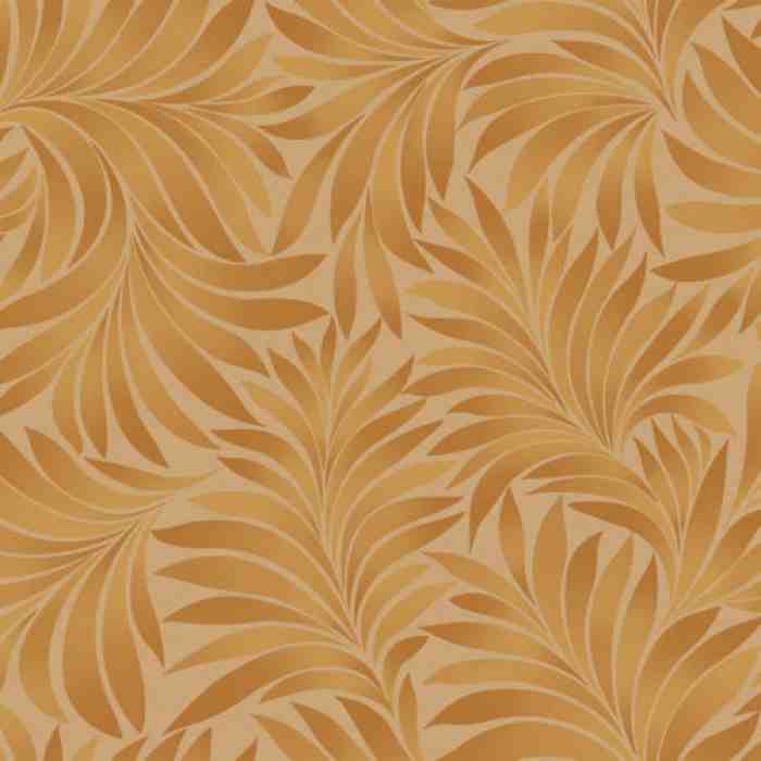 Tropical stylized leaves pattern wallpaper - Seven 7812-5 (10,6m2)