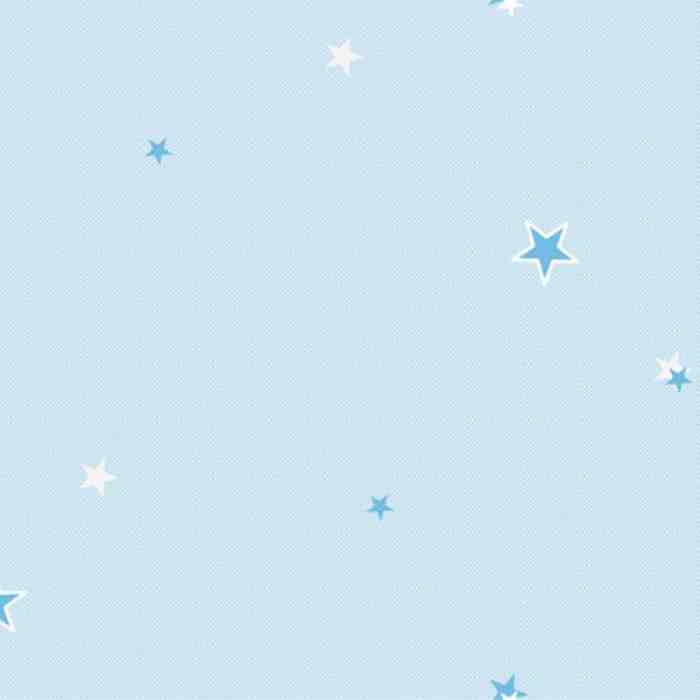 Night gloving star covered wallpaper - Adakids 8913-1 (10,6m2)