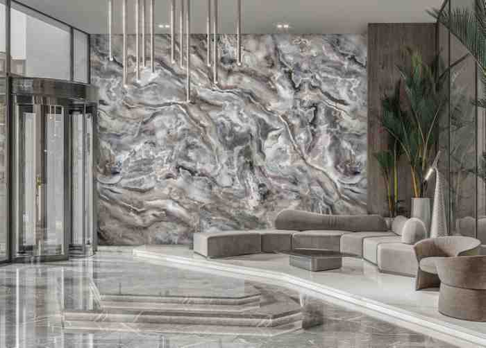 Marble Design Mural Wallpaper - FJ319