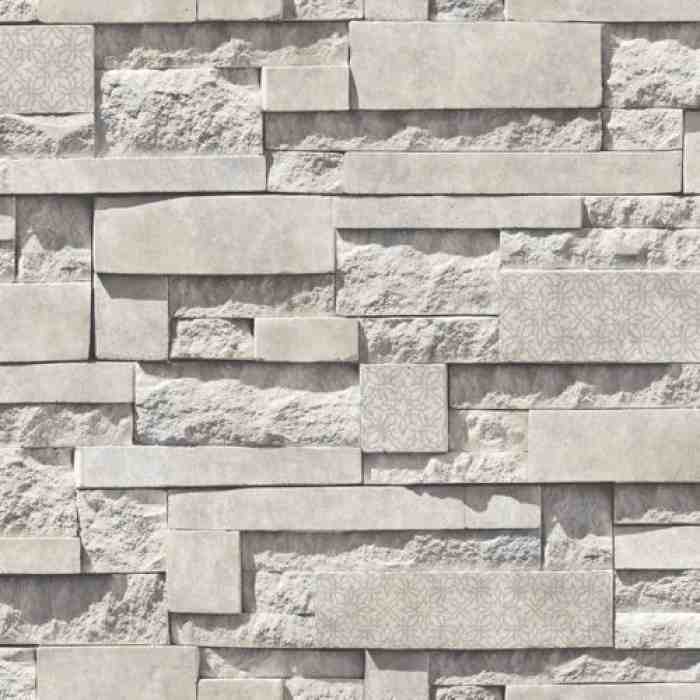 Natural stone pattern wallpaper - Anka 1601-1 (16,5m2)