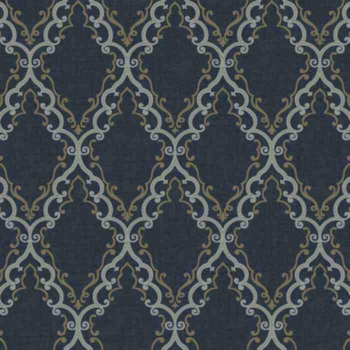 Classic diamond shaped ornament wallpaper - Anka 1610-3 (16,5m2)