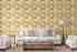 Satinated wood tiles 3D pattern wallpaper - Anka 1619-1 (16,5m2)