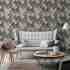 Satinated wood tiles 3D pattern wallpaper - Anka 1619-3 (16,5m2)