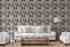 Satinated wood tiles 3D pattern wallpaper - Anka 1619-3 (16,5m2)