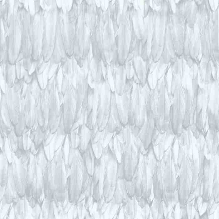 Modern Bird Feather Patterned Wallpaper - Tropicano 9913-1 (16,5m2)