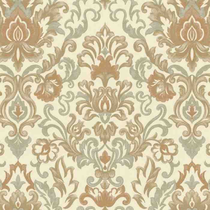 Bold Classical Damask design wallpaper - Kalinka 5804-3 (10,6m2)