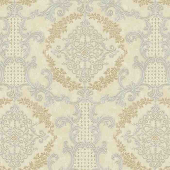 Damask pattern wallpaper - Rumi 6802-2 (10,6m2)