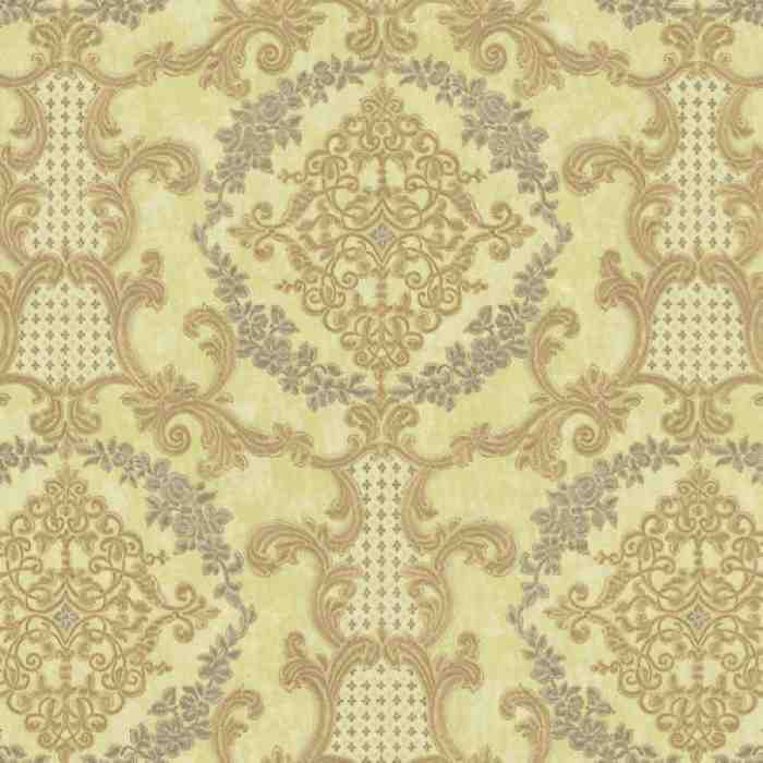 Damask pattern wallpaper - Rumi 6802-3 (10,6m2)