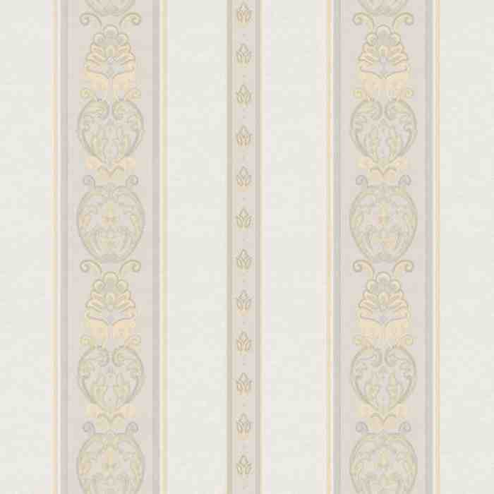 Classic striped ornament wallpaper - Rumi 6803-1 (10,6m2)