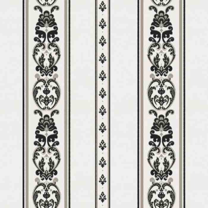 Classic striped ornament wallpaper - Rumi 6803-5 (10,6m2)