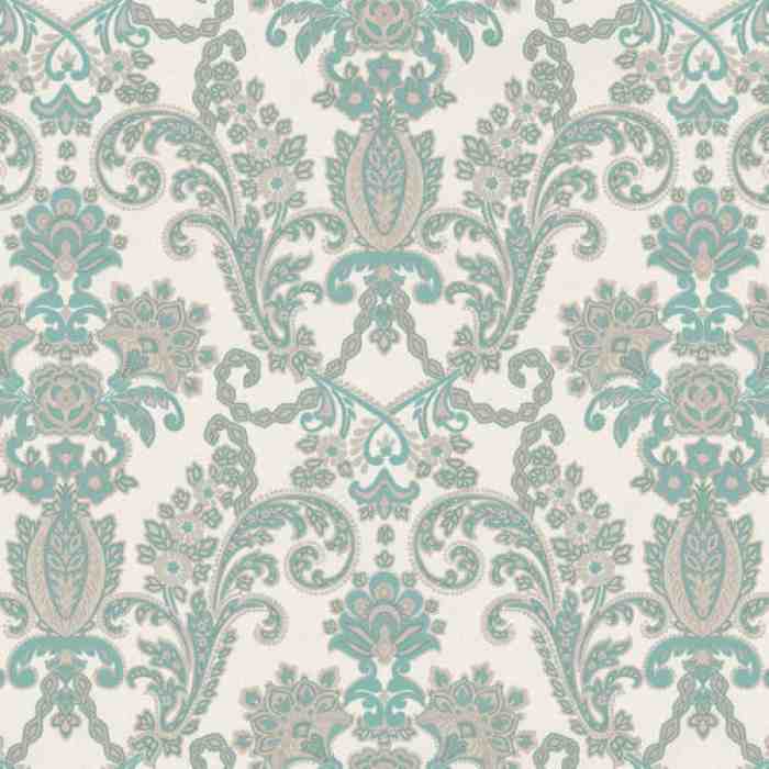 Damask ornament wallpaper - Rumi 6804-4 (10,6m2)