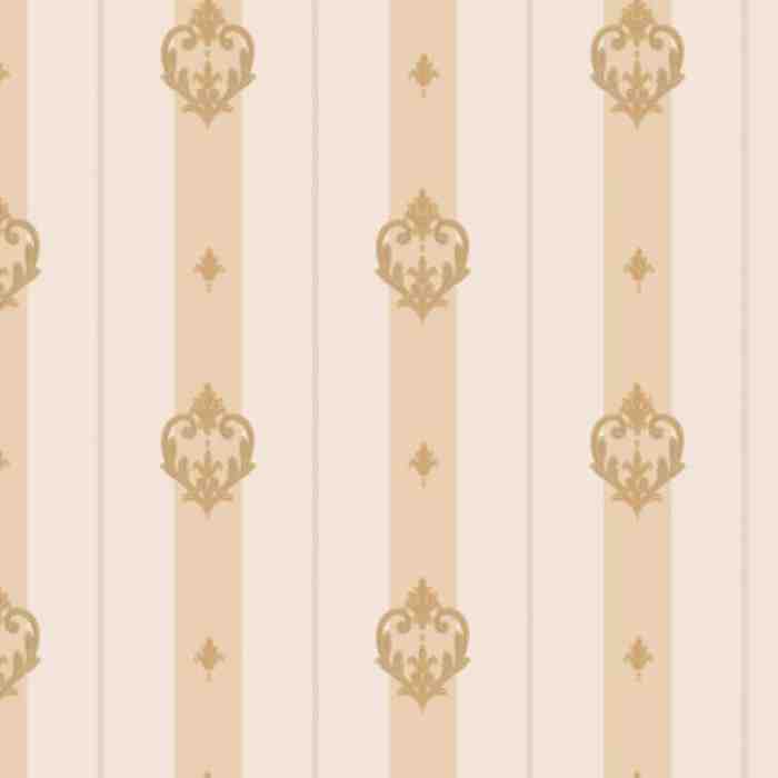 Striped wallpaper with neoclassical discreet ornament - Seven 7804-1 (10,6m2)